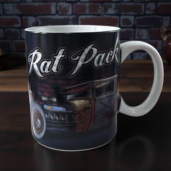 Snap On Other - Snap-On “Rat Pack” Hot Rod Mug • Vintage Mechanic Coffee Cup • Rat Rod Garage Ar